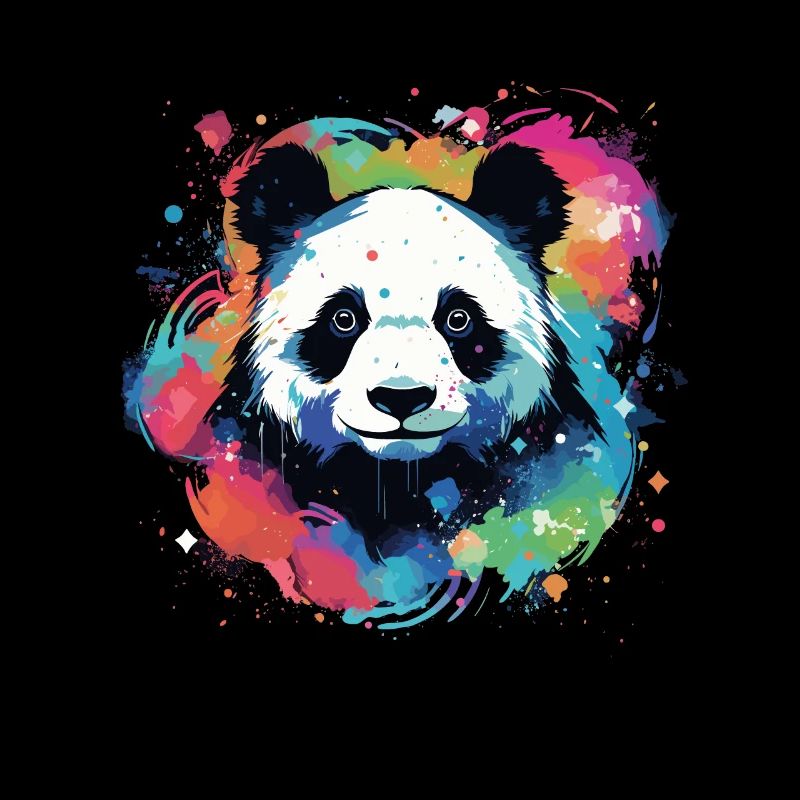 Panda Bear Paint