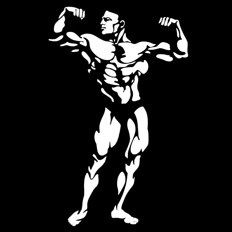Muskeltier Bodybuilder