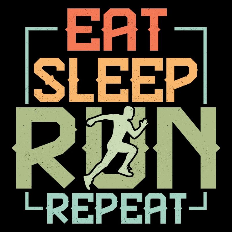 Eat. Sleep. Run. Repeat. Marathon Trail Running