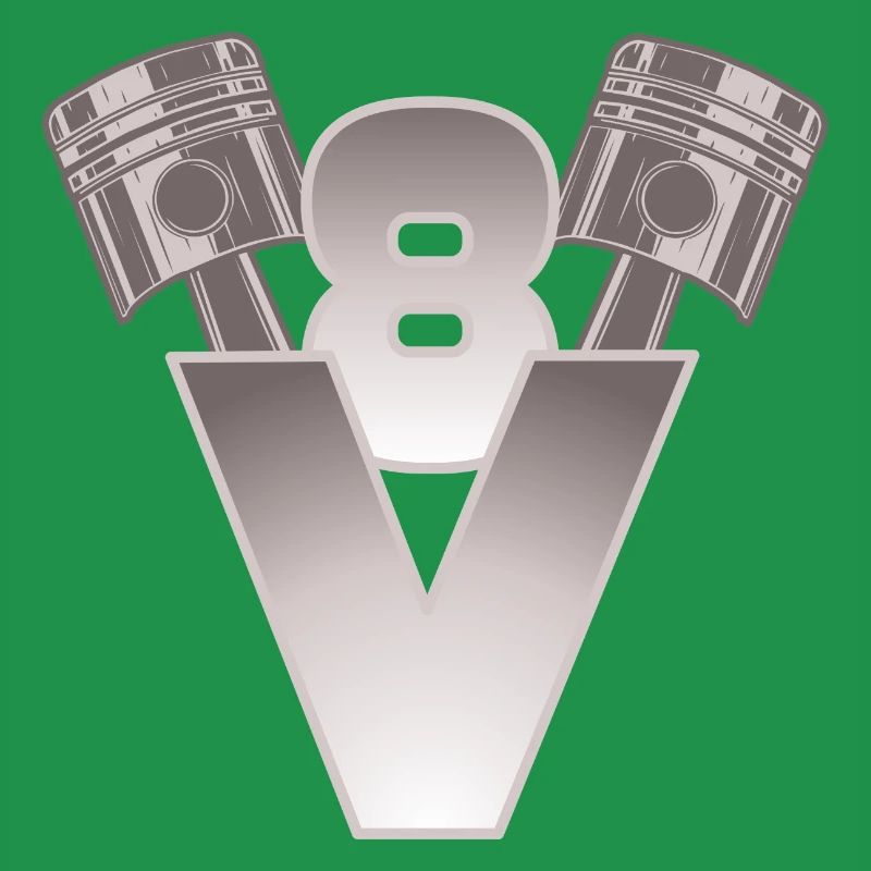 V8 Motor Big Block Engine