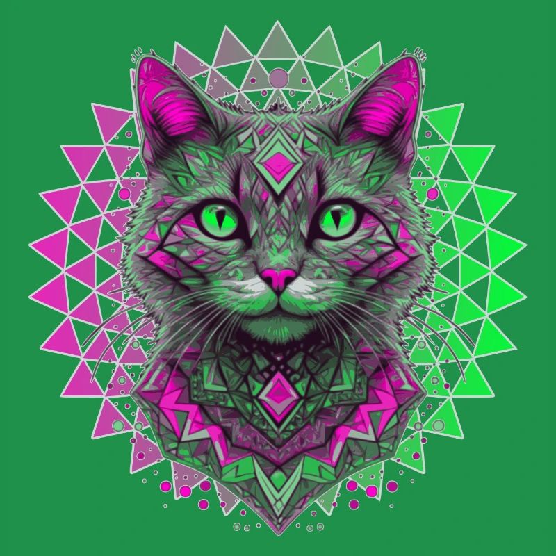 Geometric Kitten 🐾