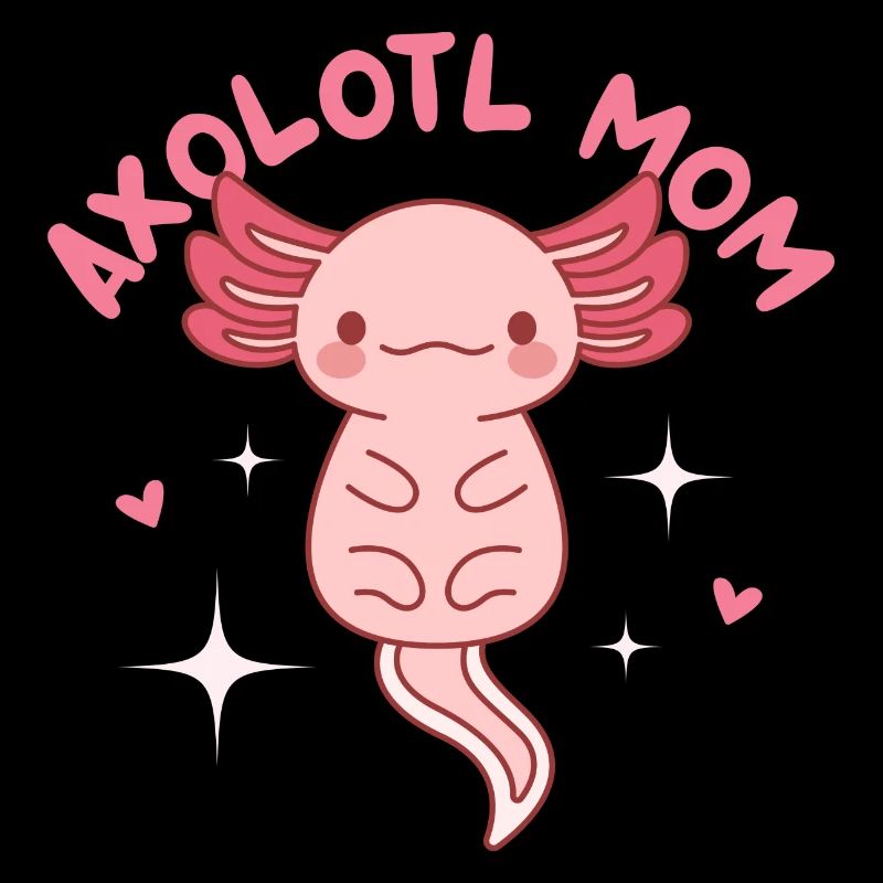 Conception de maman d’axolotl pour les amateurs d’axolotl