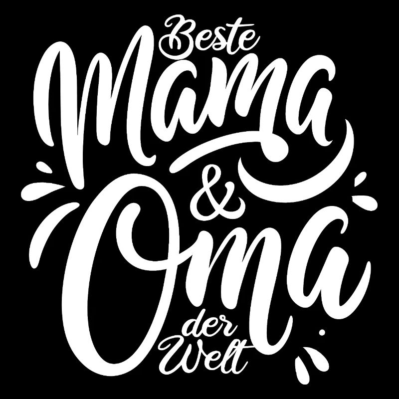 Beste Mama und Oma der Welt - Muttertag - Spruch