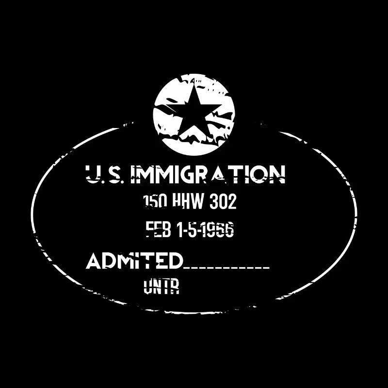 U.S Passport Stempel