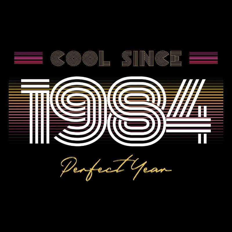 Geburtstag Cool seit 1984