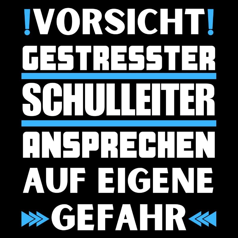 Gestresster Schulleiter nicht ansprechen!