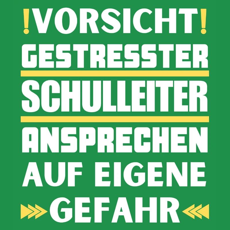 Gestresster Schulleiter nicht ansprechen!