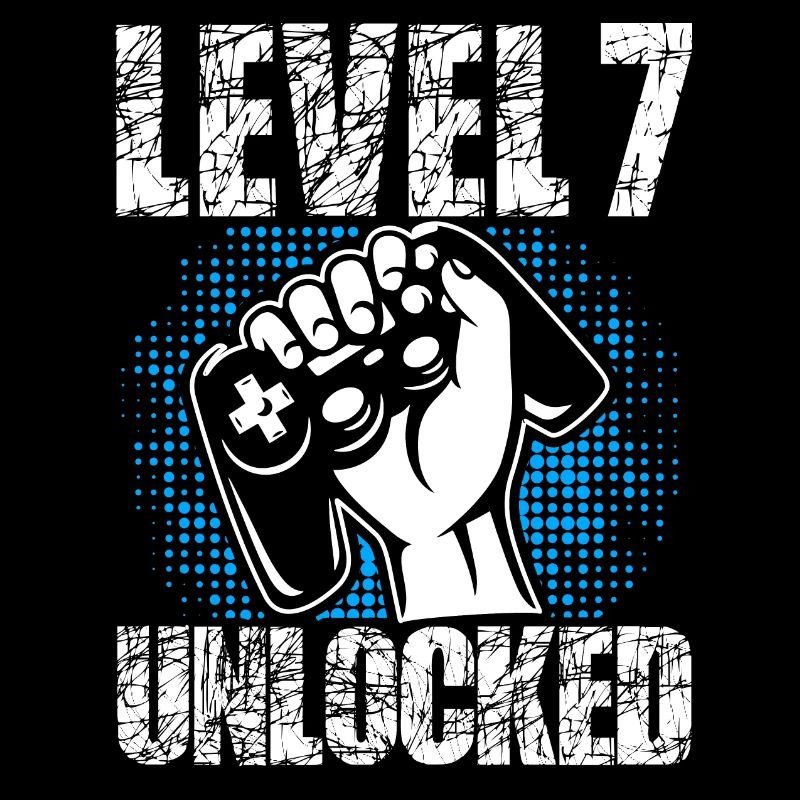 Level 7 Complete Birthday Gift 7 Years Gamer