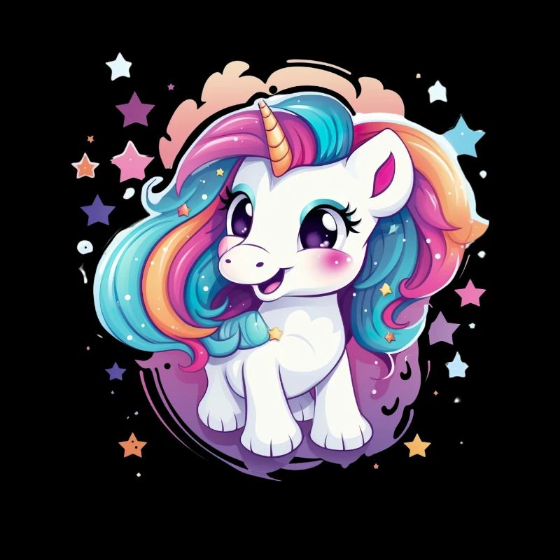 Niedliches Kleines Einhorn