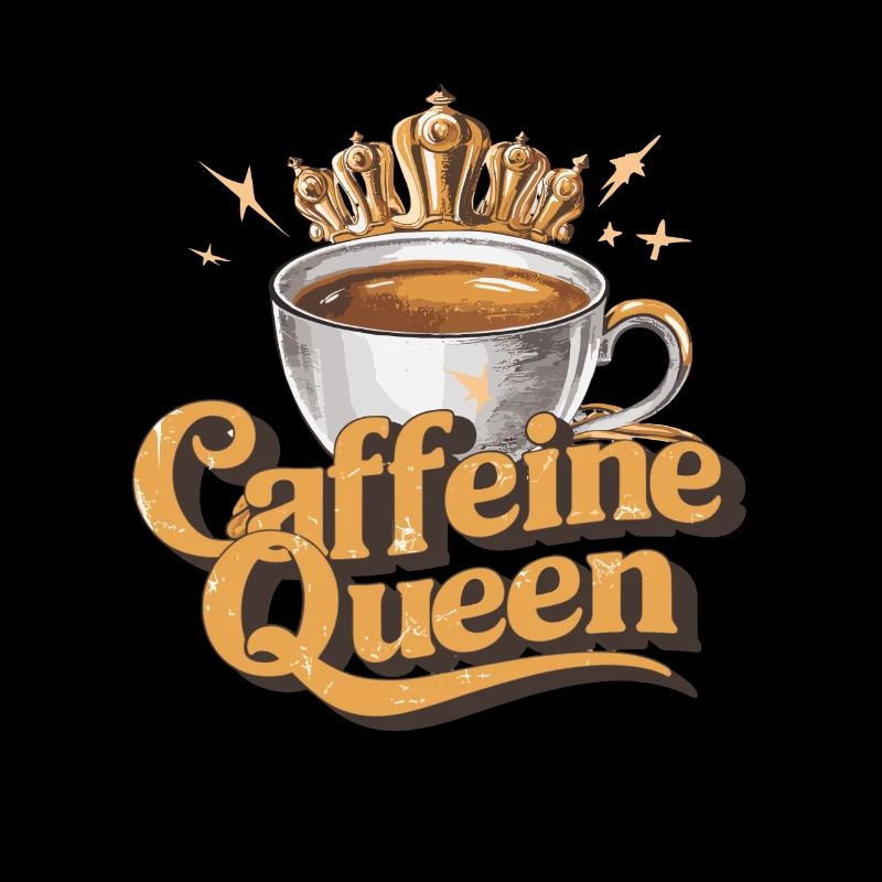 Caffeine Queen Kaffee Kaffeeliebhaberin