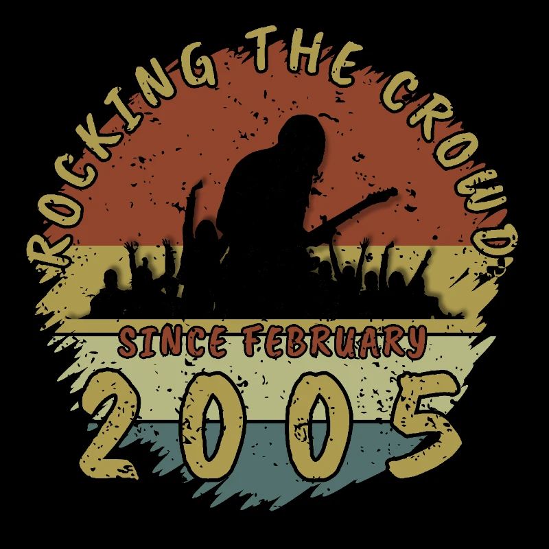 20th Birthday Rocking the crowd GIT 02/2005