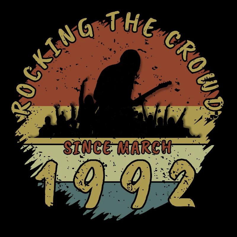 33. Geburtstag Rocking the crowd GIT 03/1992