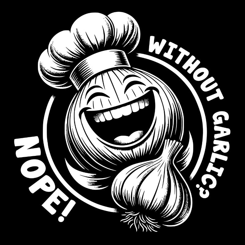 Laughing garlic bulb - never without garlic