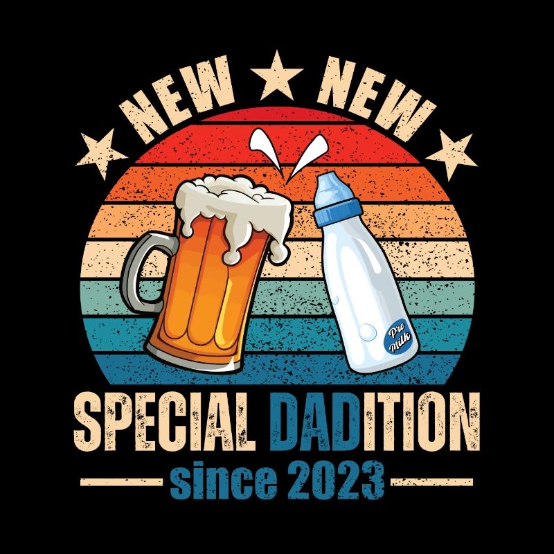 Papa 2023 Bester Papi der Welt Vatertag Design