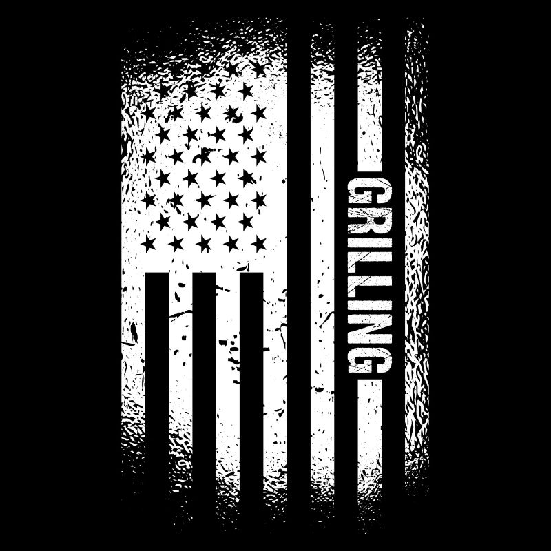 Griller Us Flag Grilling