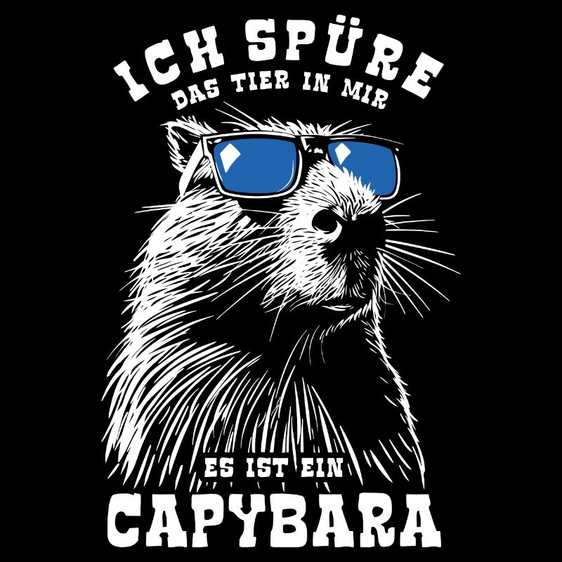 Ich spüre das Tier in mir, es ist ein Capybara
