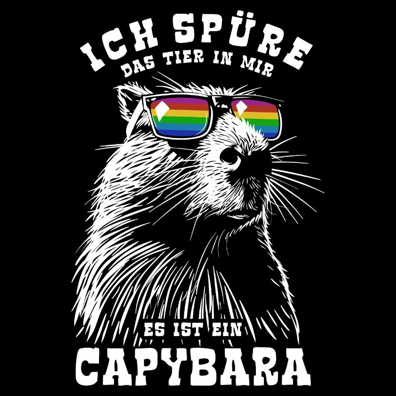 Ich spüre das Tier in mir, es ist ein Capybara