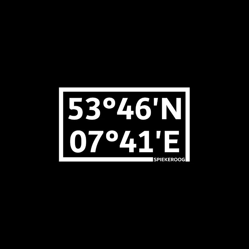 Spiekeroog coordinates