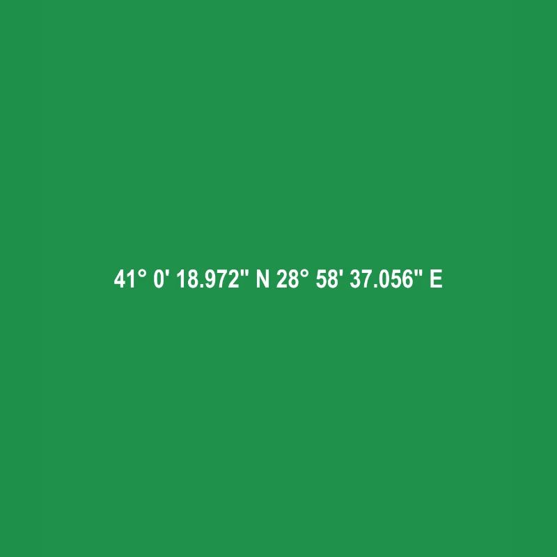 Istanbul Coordinates