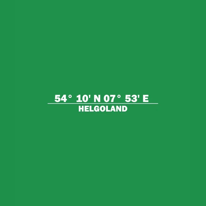 Helgoland Coordinates
