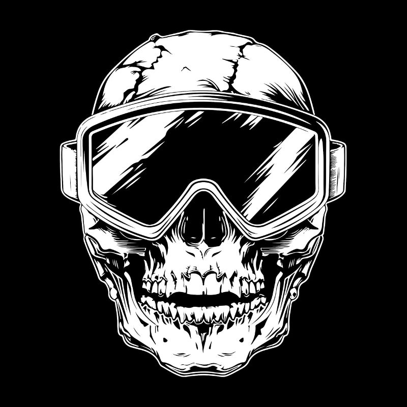 Ski Ski Masques Skull