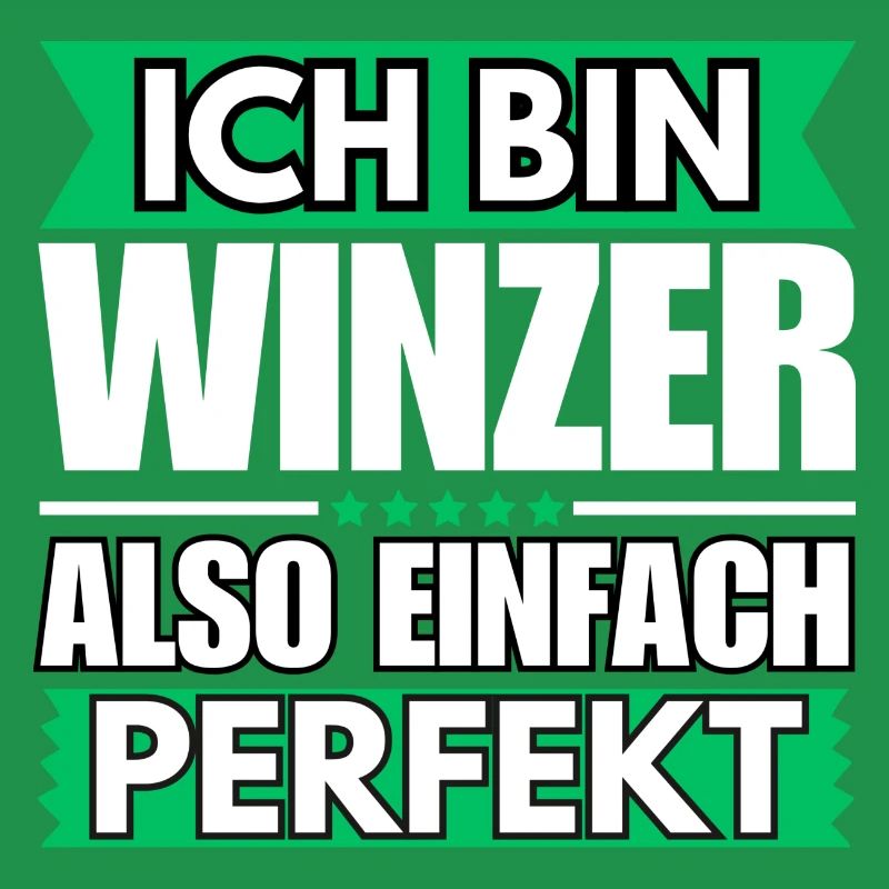 Einfach ein Perfekter Winzer