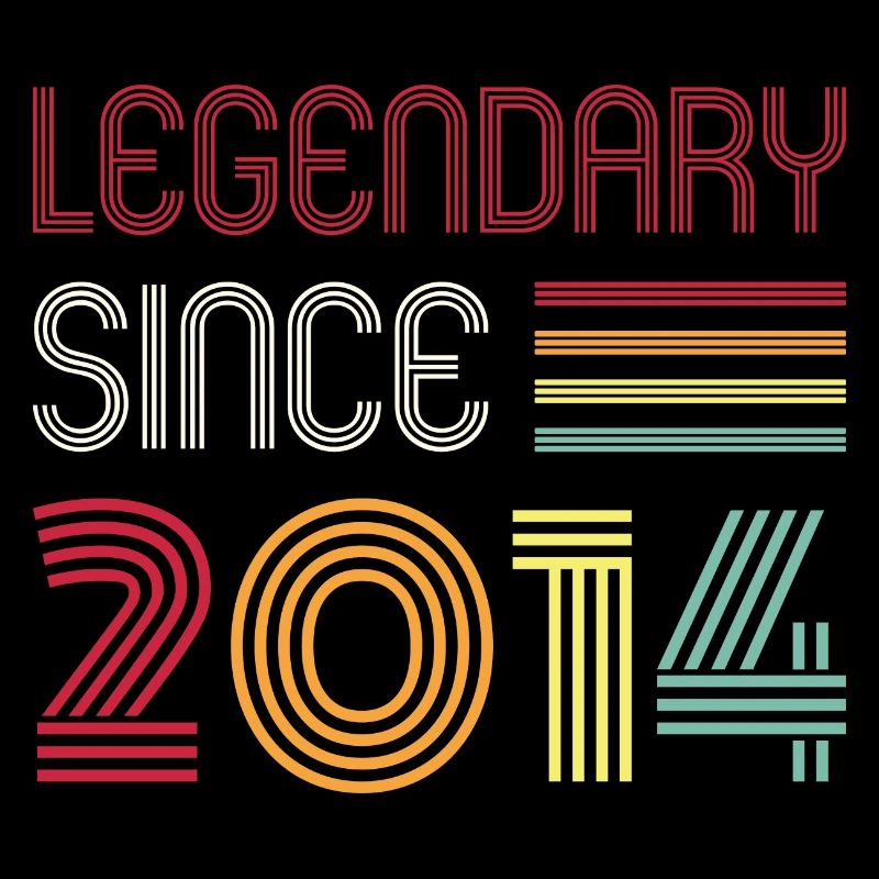 Birthday Legendary Since 2014