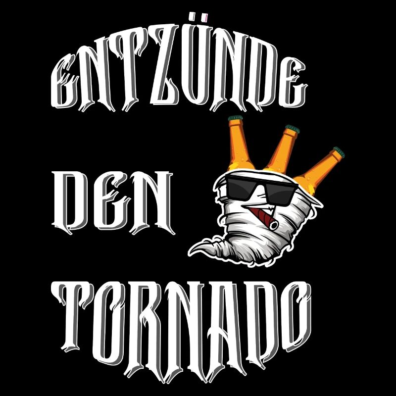 Entzünde den Tornado Bier Trinkspiel Entzündet