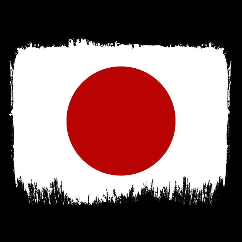 Drapeau du Japon utilisé Look Nihon drapeau japonais