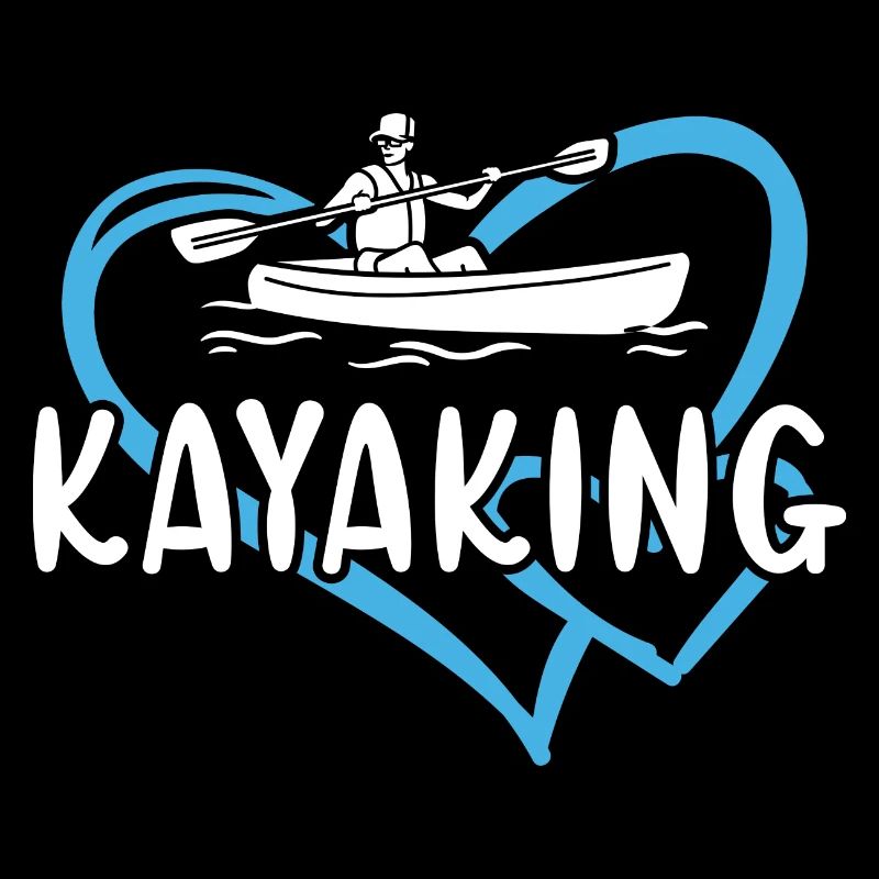 Kayaker Heart Kayaking