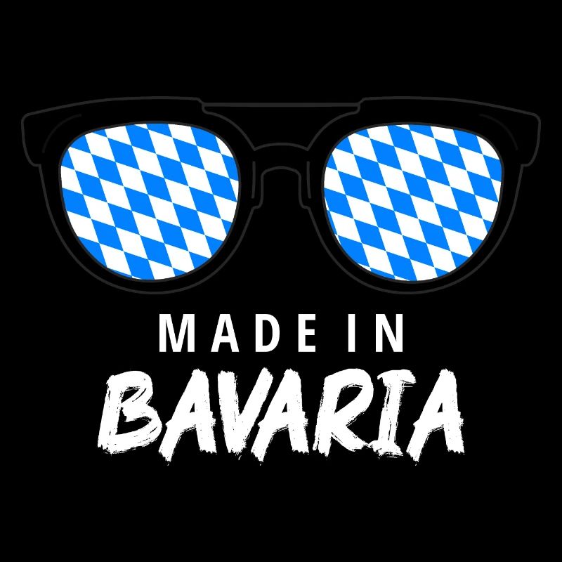 Drapeau de Bavière utilisé Look drapeau bavarois Vintage