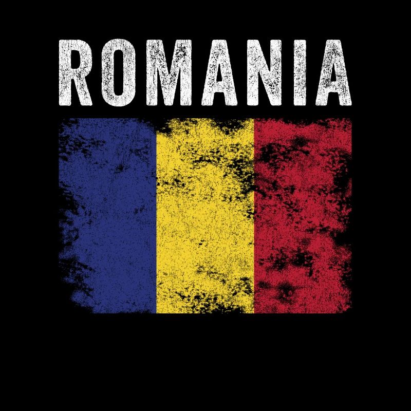 Drapeau roumain en détresse - Drapeau roumain
