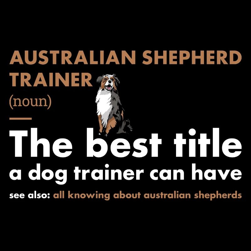 Dog Aussie Trainer Definiton