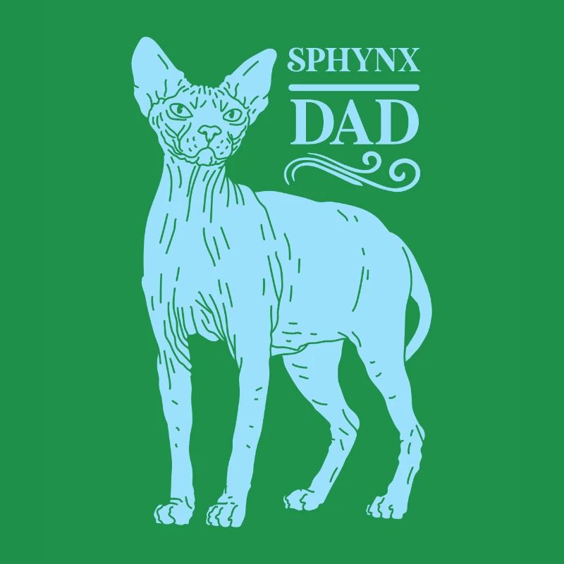 Sphynx dad Sphynx chat Sphynx sphinx chat cadeau
