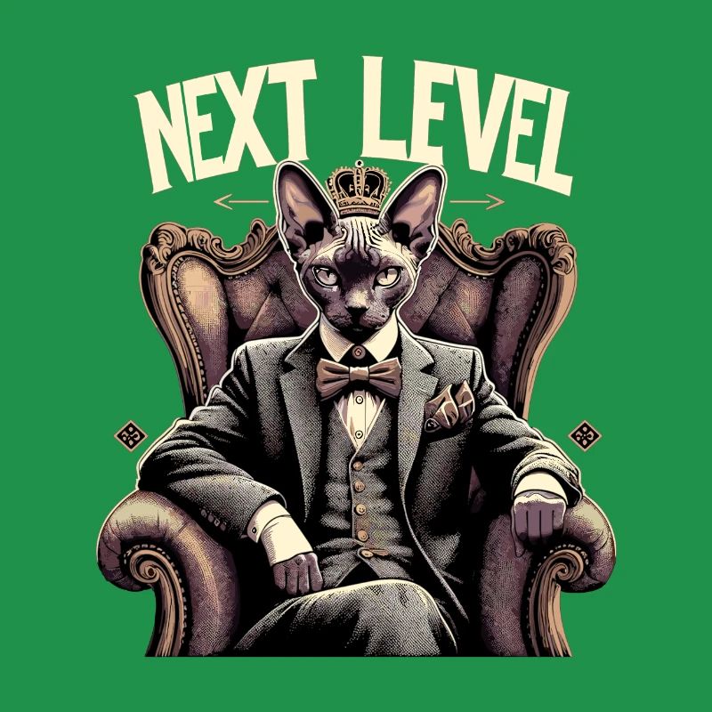 Cornish Rex Anzug Next Level Katze Geschenk