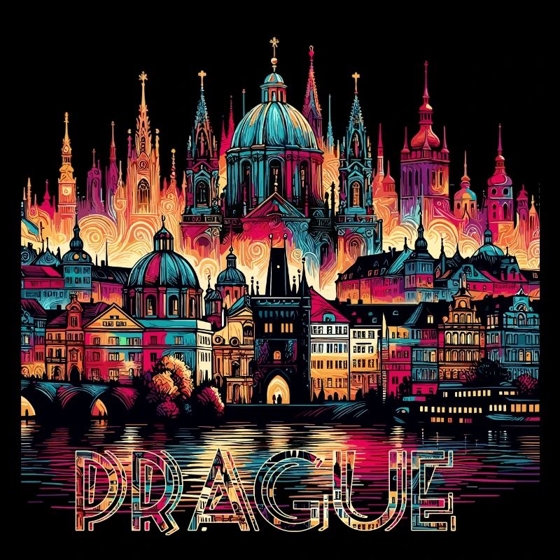 Prague Capitale République tchèque Cadeau