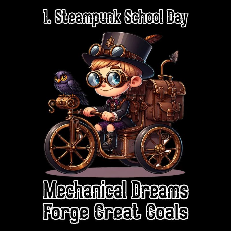 Erster Steampunk Schultag