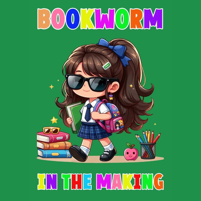 Bookworm in making