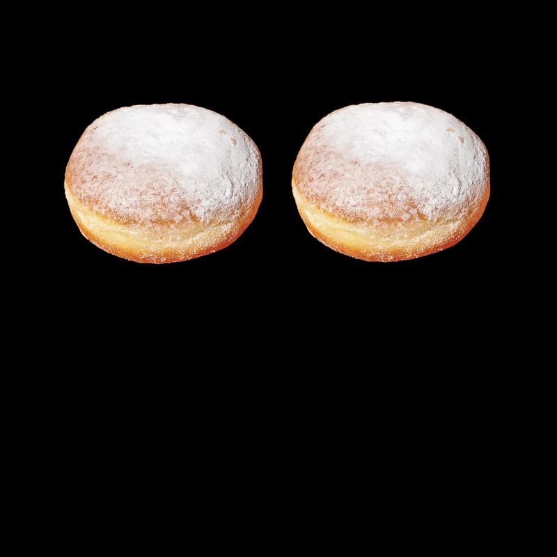 Donut breasts - funny carnival costume Berliner