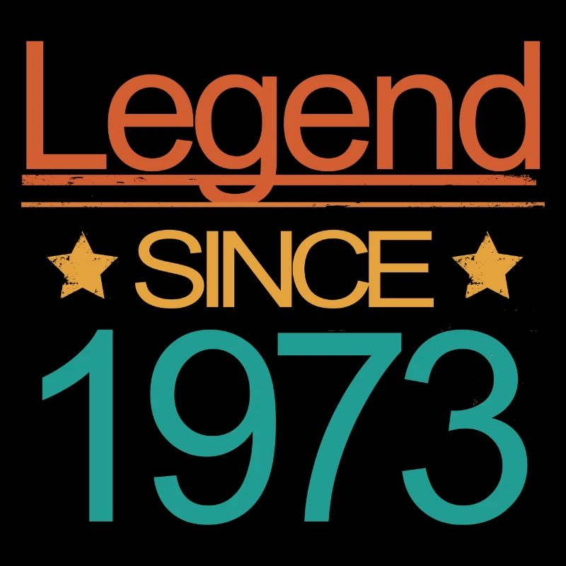 Geburtstag Geschenkidee - Legend Since 1973