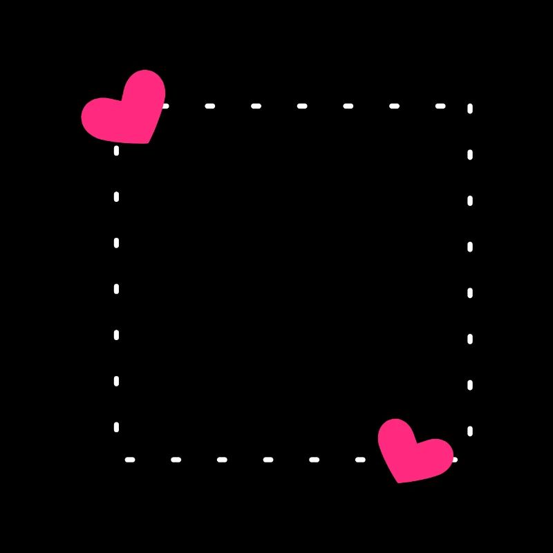 Heart Frame Ornament Line