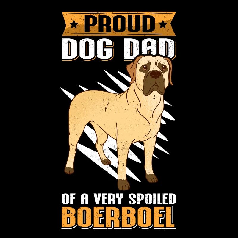 Boerboel Dad Hunde Hundebesitzer Geschenk