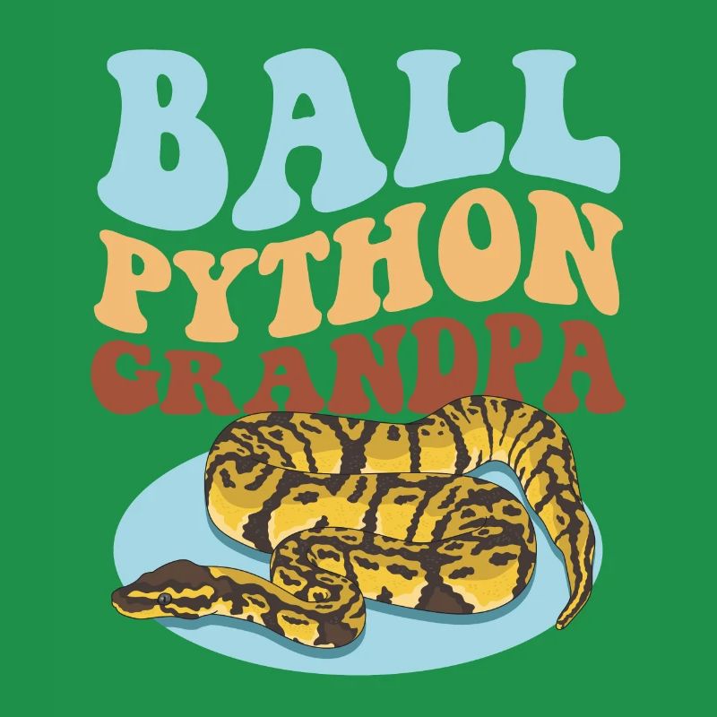Roi Python Grand-père Python serpent cadeau