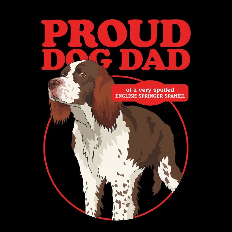 Anglais Springer Spaniel Dad Dog Dad Gift