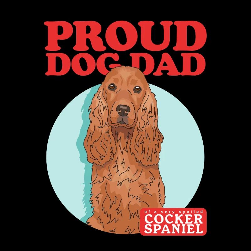 Cocker Spaniel Dad Cocker Spaniels Cadeaux