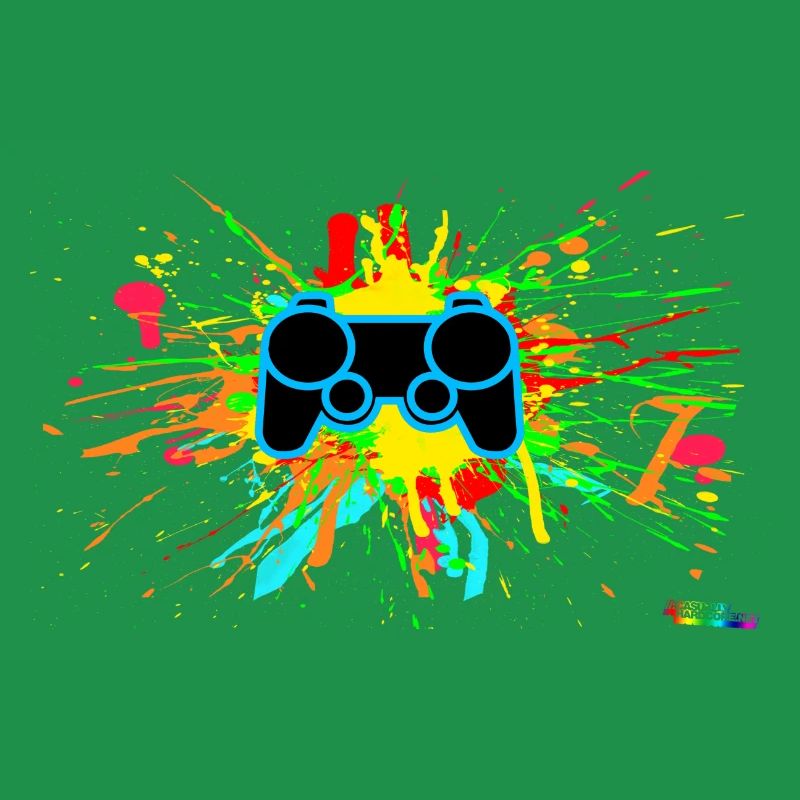 Controller-Splatter-Gamer