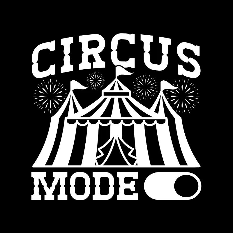 Cirque Graphique Cirque Mode Sur Idée Cadeau