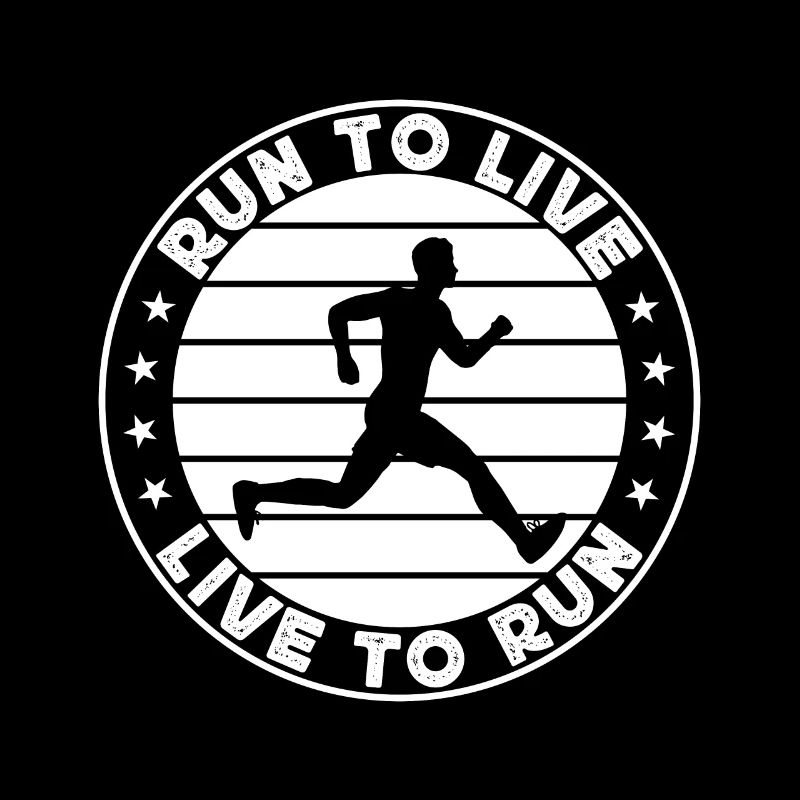 Marathon Runner Run To Live Running Gift Idea
