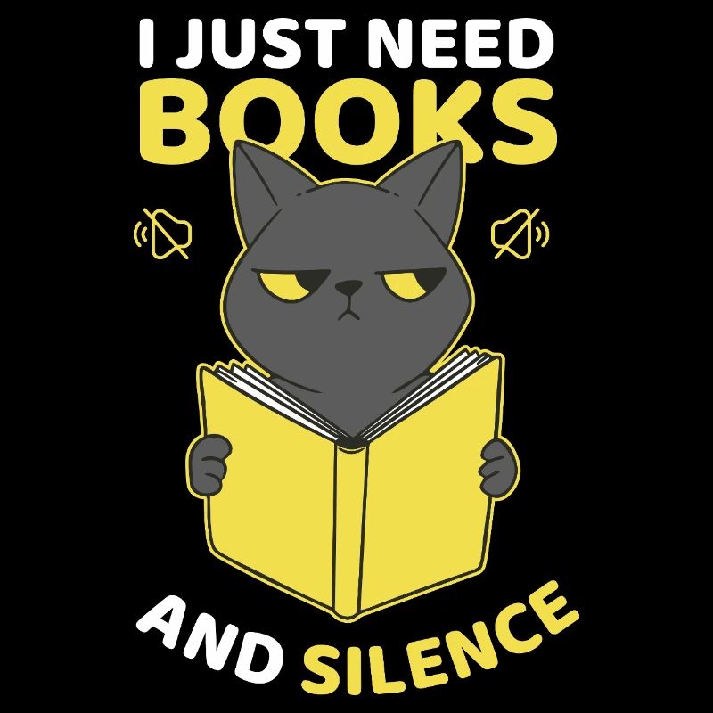 Ich brauche nur Bücher und Stille