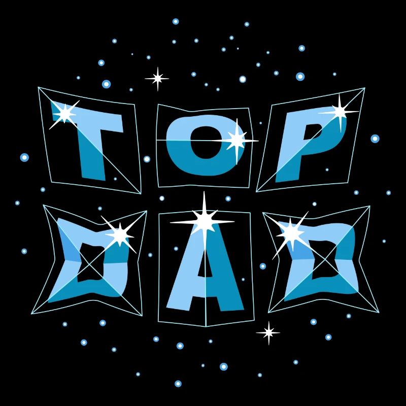 top dad dynamic blue